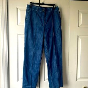 Akris Punto Swiss designer denim pants brand new